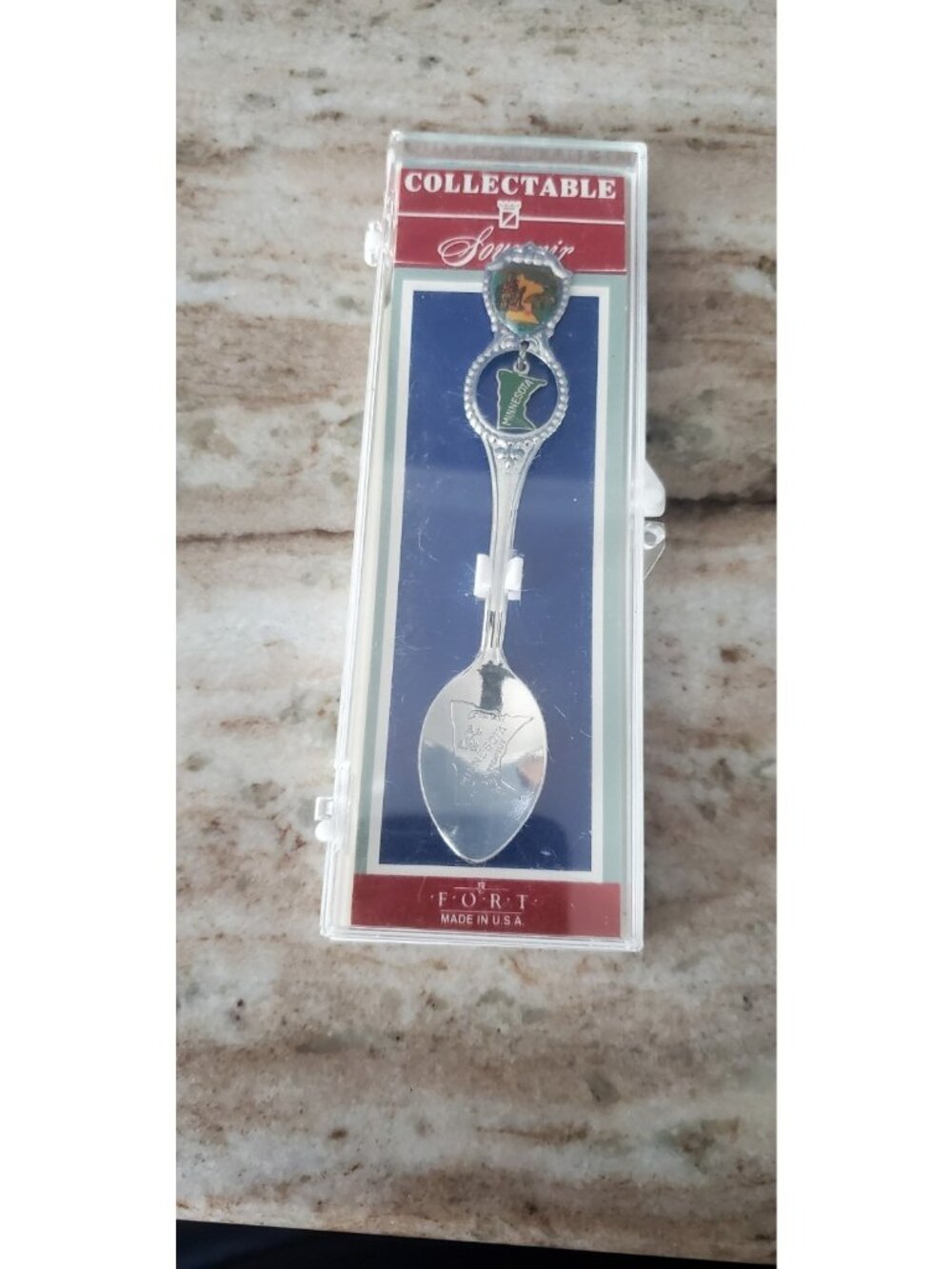 Collectible Souvenir Spoon By Fort - Minnesota